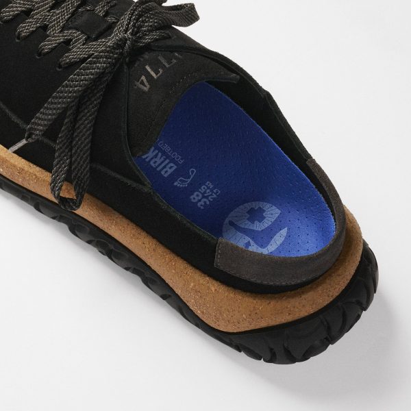 Uerzell 1774 Black Suede Leather