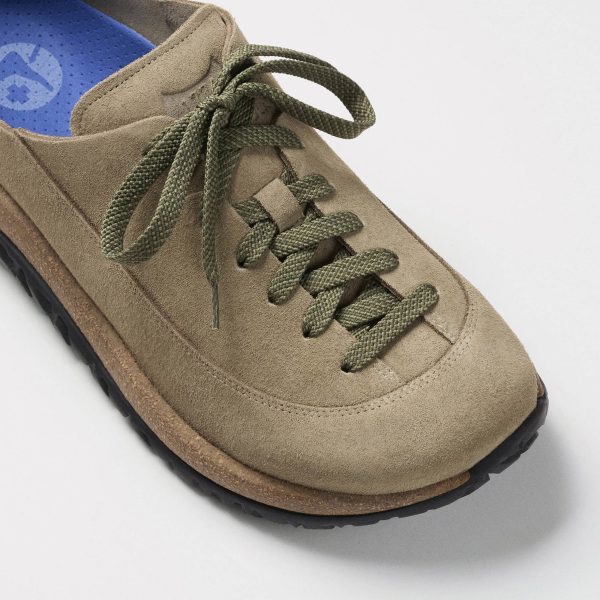 Uerzell 1774 Taupe Suede Leather