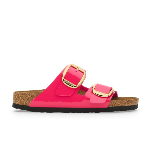 Arizona Big Buckle Patent Fuchsia Fusion Birko-Flor