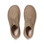 Uppsala Mid Taupe Suede Leather