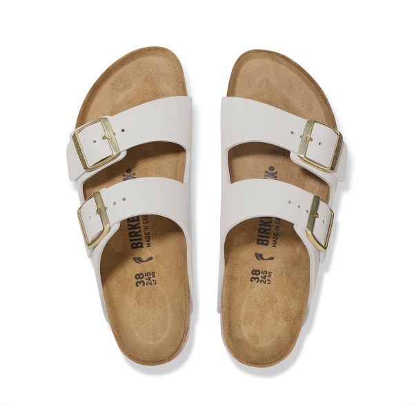 Arizona Antique White Nubuck Leather