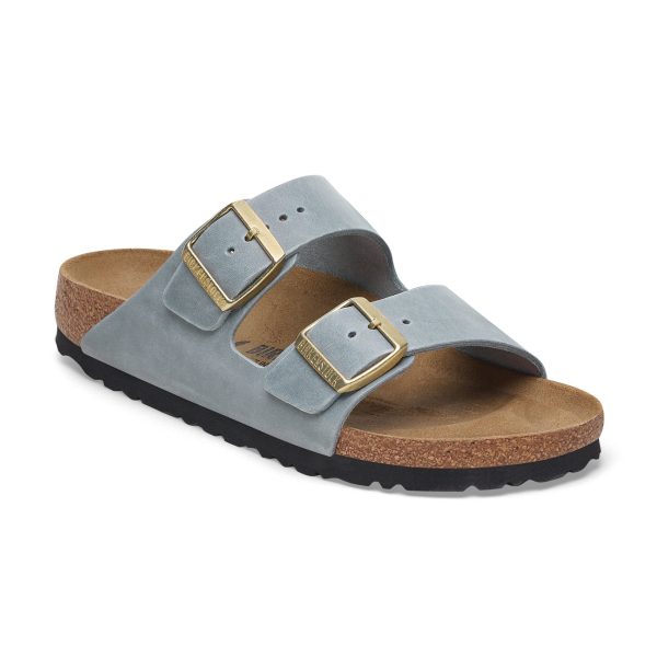Arizona Basalt Grey Oiled Leather