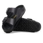 Arizona Big Buckle Exquisite Black Amalfi Leather