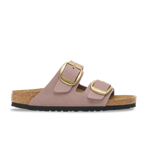 Arizona Big Buckle Faded Purple Nubuck Leather