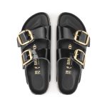 Arizona Big Buckle High Shine Black Natural Leather Patent