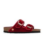 Arizona Big Buckle Rust Red Velvet