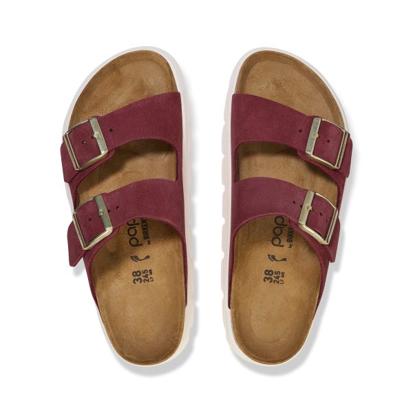 Arizona Chunky Berry Crush Suede Leather