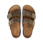 Arizona Cross Town Arctic Faded Khaki Waxy Leather