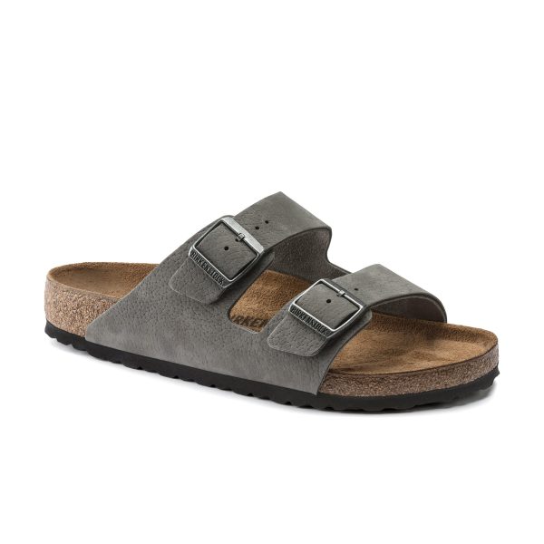 Arizona Desert Buck Whale Grey Nubuck Leather