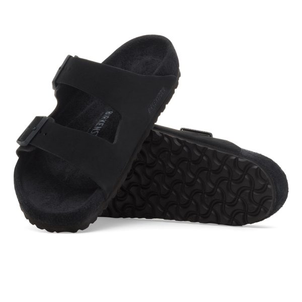 Arizona Exquisite Black Nubuck Leather