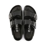 Arizona Exquisite Platform Black Natural Leather