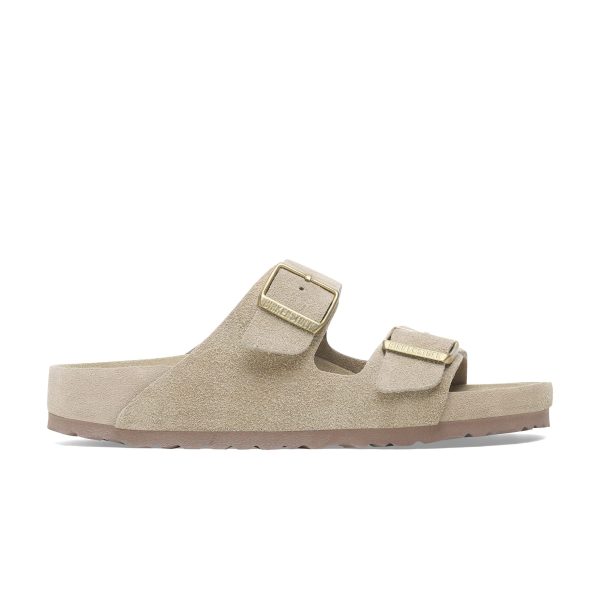 Arizona Exquisite Taupe Suede Leather