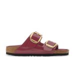 Arizona Hammered Big Buckle High Shine Zinfandel Natural Leather Patent