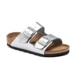 Arizona Kids Metallic Silver Birko-Flor