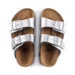 Arizona Kids Metallic Silver Birko-Flor