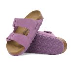 Arizona Mauve Suede Leather