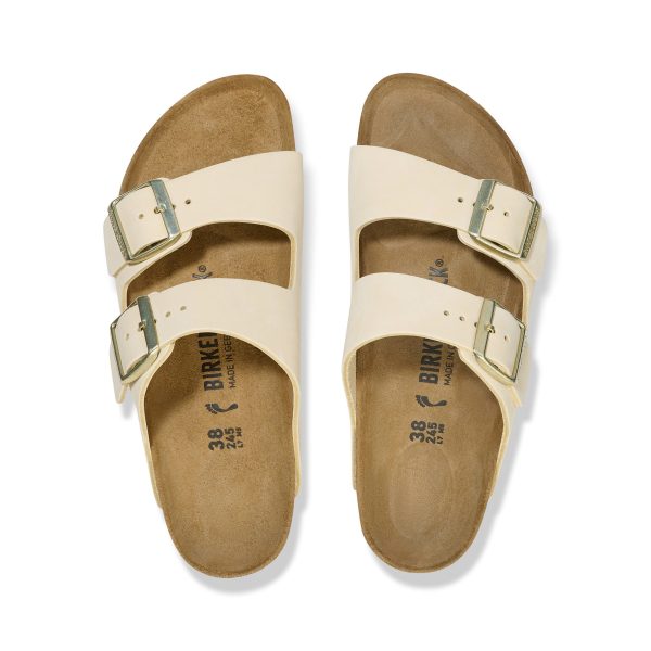 Arizona Ecru Nubuck Leather
