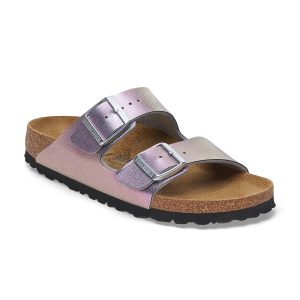 Arizona Saffiano Iridescent Viola Embossed Birko-Flor