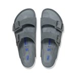 Arizona SFB Basalt Grey Tonal Footbed Suede Leather