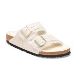 Arizona Shearling Antique White Suede Leather/Shearling