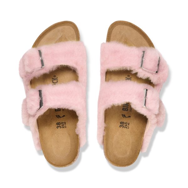 Arizona Shearling Upper Crystal Rose Shearling