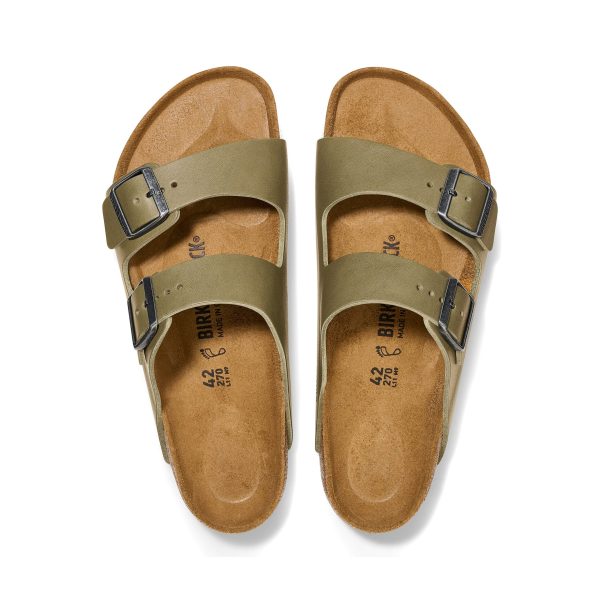 Arizona Faded Khaki Smooth Leather