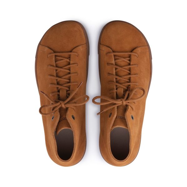 Bend Mid Mink Suede Leather