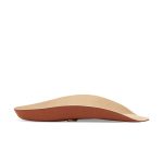 Blue Footbed Heels Leather
