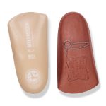 Blue Footbed Leather