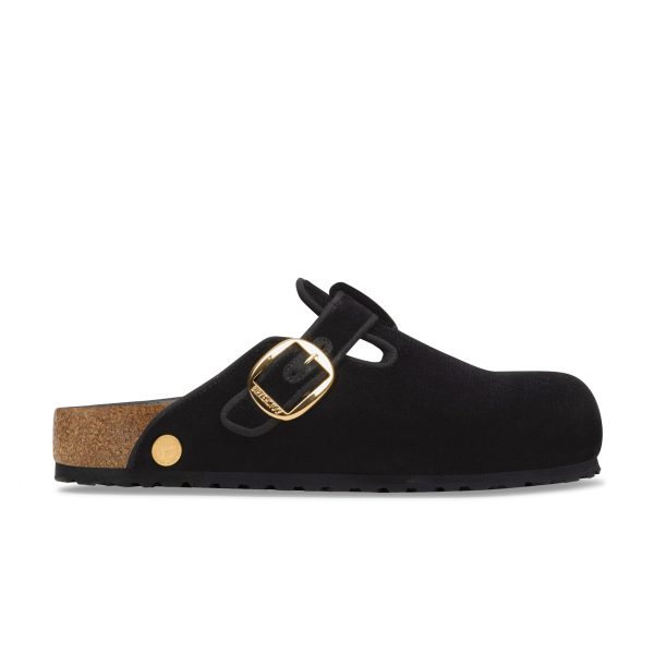 Boston Big Buckle Black Velvet