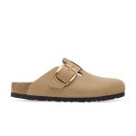 Boston Big Buckle Tabacco Brown Oiled Leather