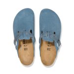 Boston Braided Elemental Blue Suede Leather