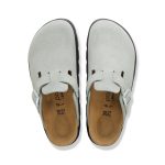 Boston Chunky Pure Sage Suede Leather