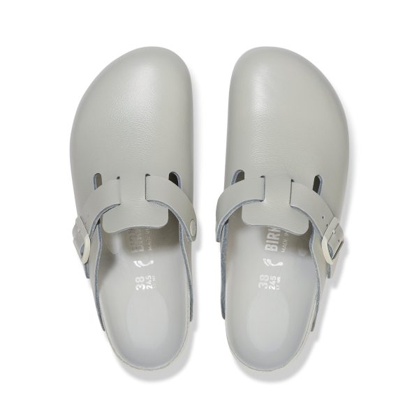 Boston Exquisite Mineral Grey Natural Leather