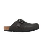 Boston Nova Black Textile/Nubuck Leather