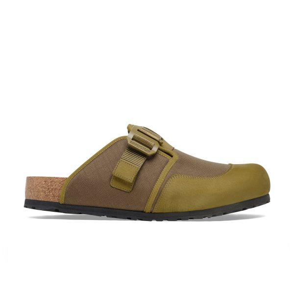Boston Nova Pine Green Textile/Nubuck Leather
