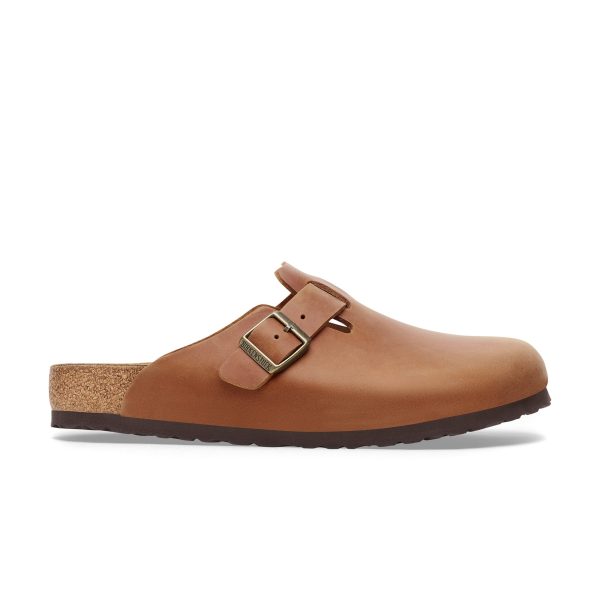 Boston Cognac Oiled Leather