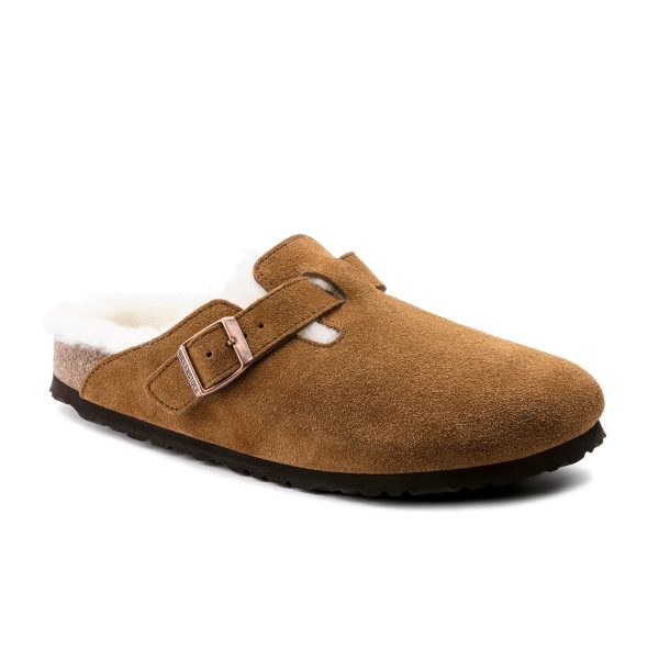 Boston Shearling Mink Suede Leather/Shearling