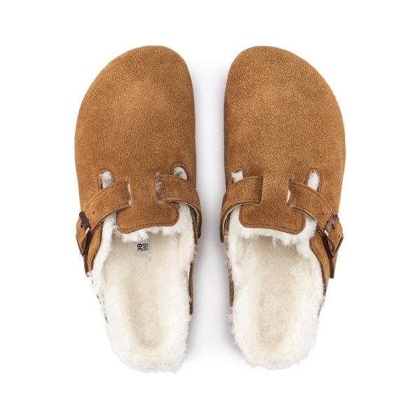 Boston Shearling Mink Suede Leather/Shearling
