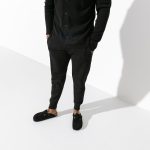Boston SFB Black Suede Leather