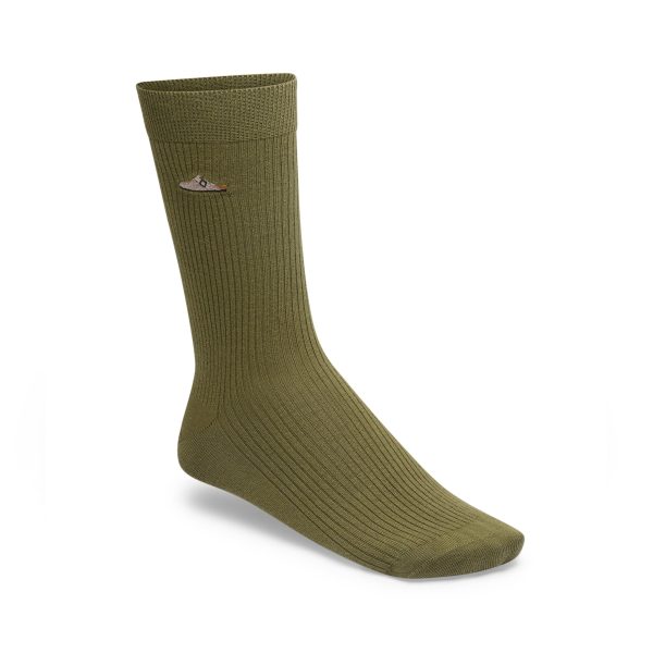 Cotton Rib Pine Green