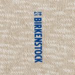 Cotton Slub Sock Beige White