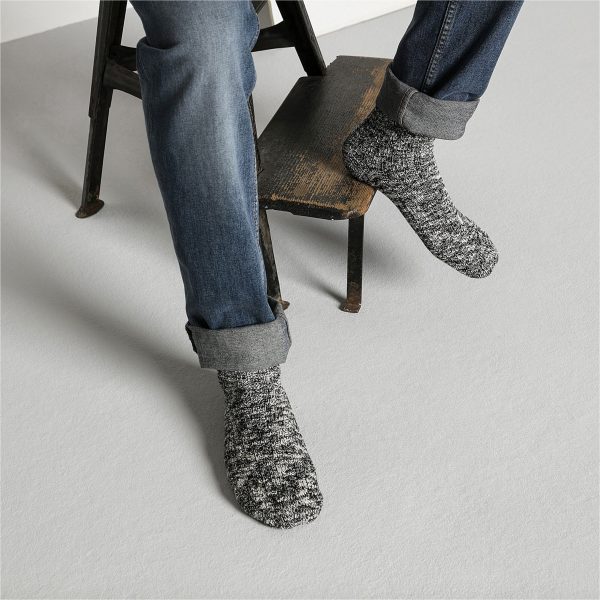 Cotton Slub Black Grey