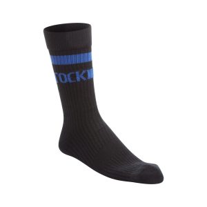 Cotton Crew Stripe Black/Blue