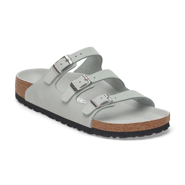 Florida Semi-Exquisite Pure Sage Nubuck Leather