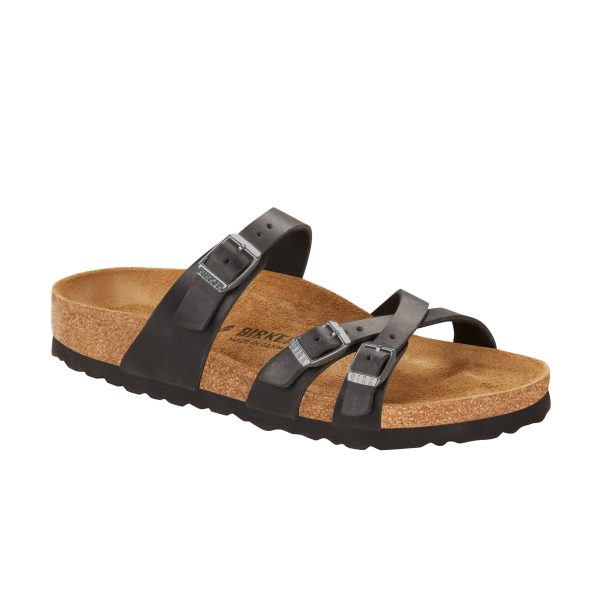 Franca Black Oiled Leather