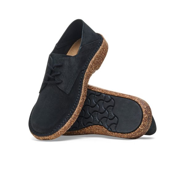 Gary Black Suede Leather