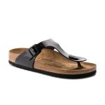 Gizeh Black Patent Birko-Flor