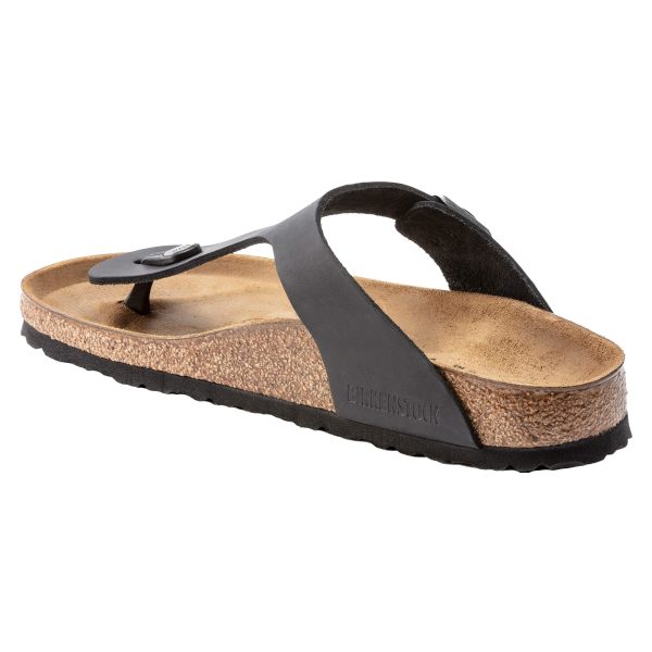 Gizeh Black Oiled Leather