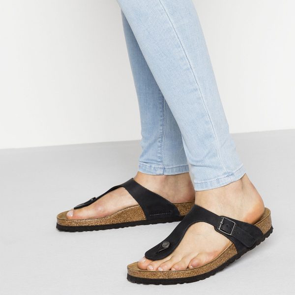 Gizeh Black Oiled Leather